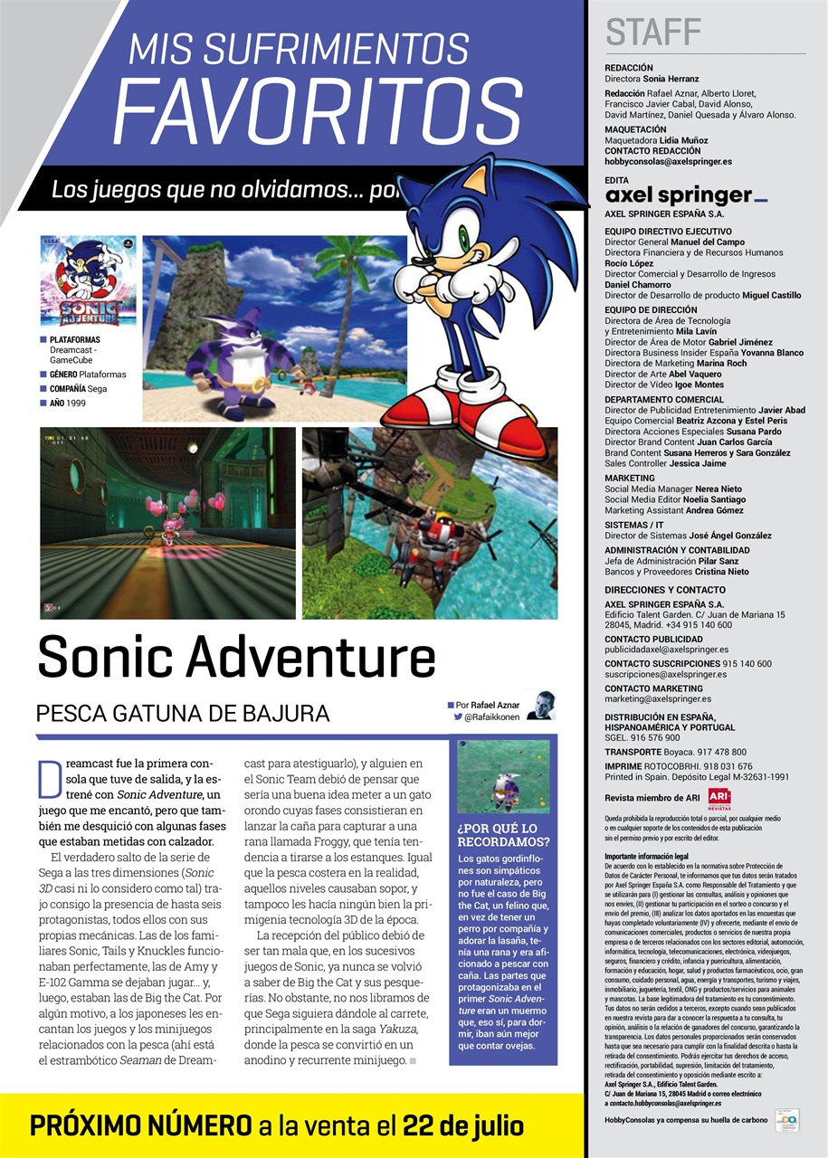Hobby Consolas Preview Pages