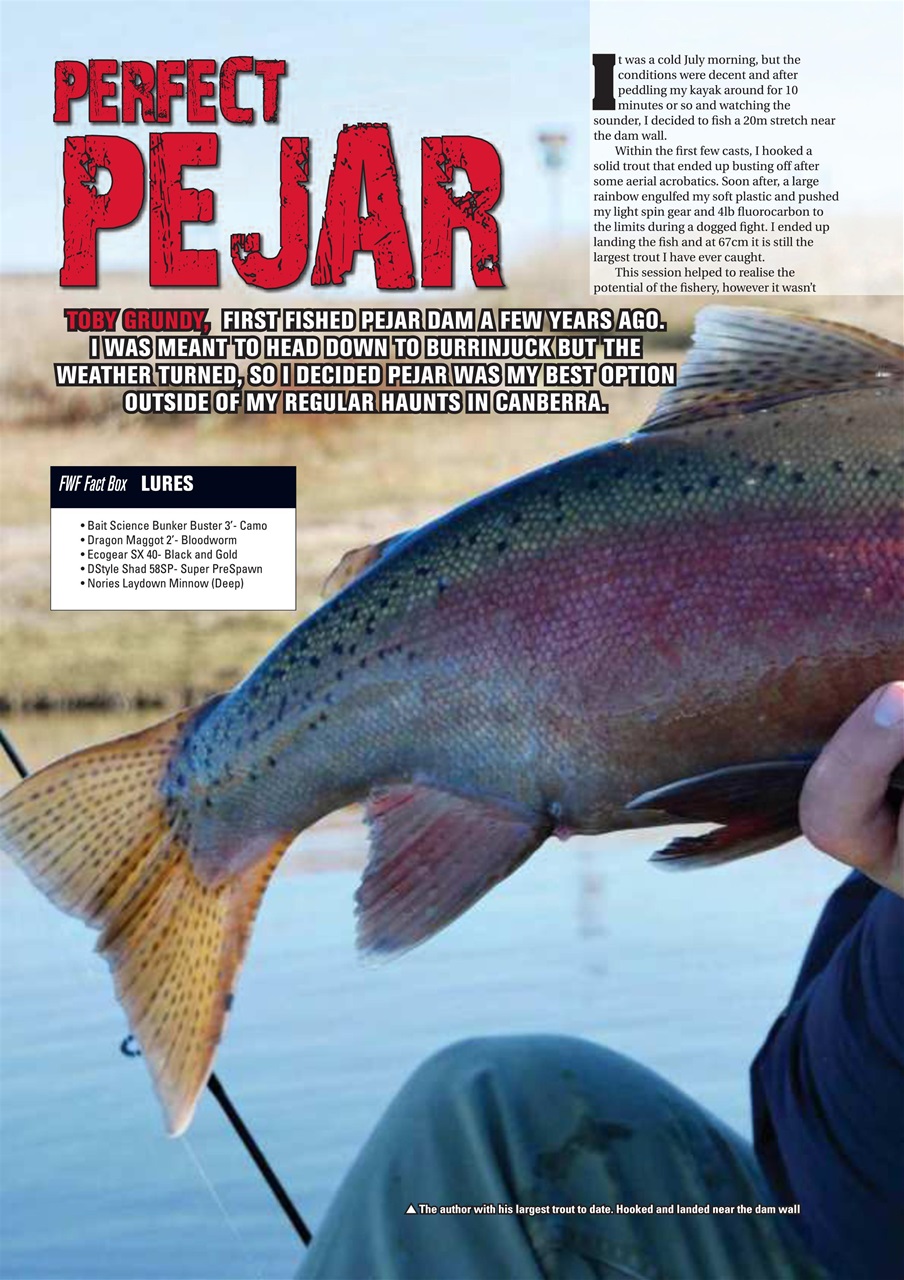 Freshwater Fishing Australia Preview Pages