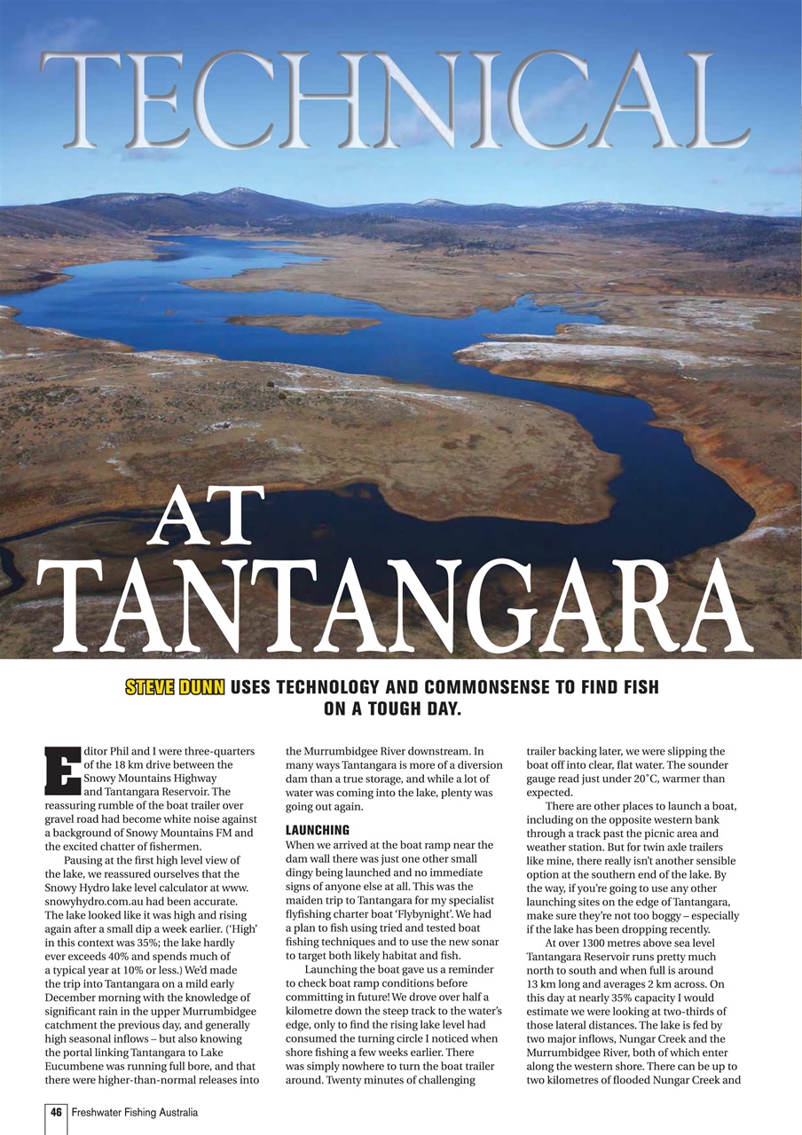 Freshwater Fishing Australia Preview Pages