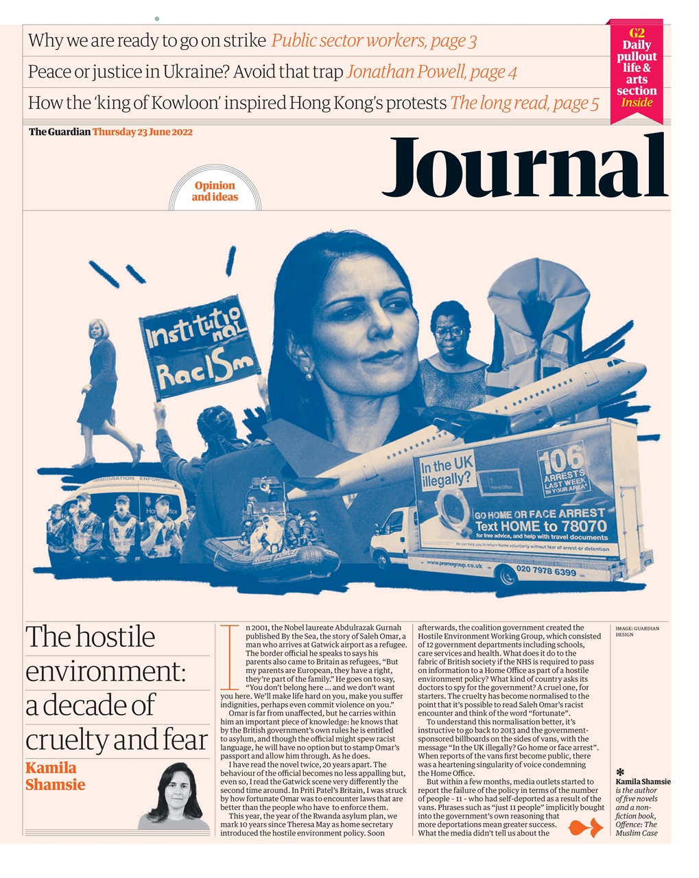 The Guardian Newspaper Preview Pages