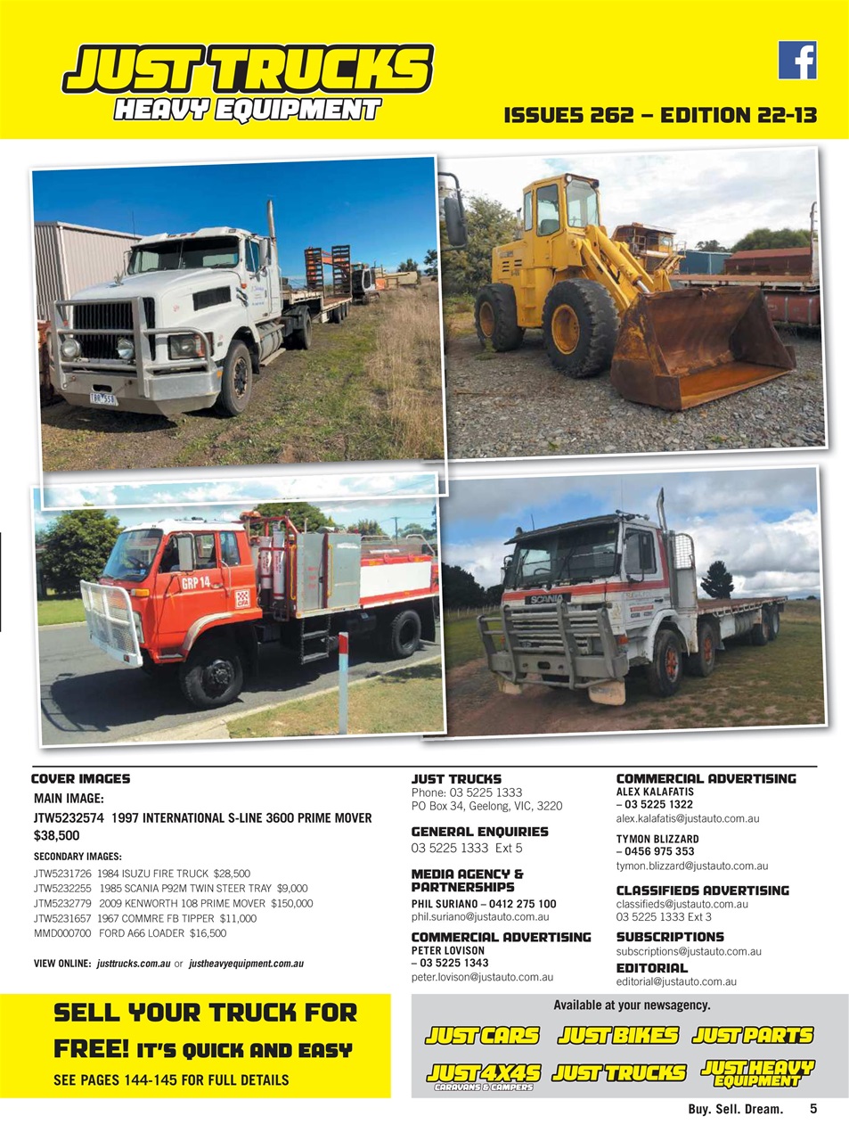 JUST TRUCKS Preview Pages