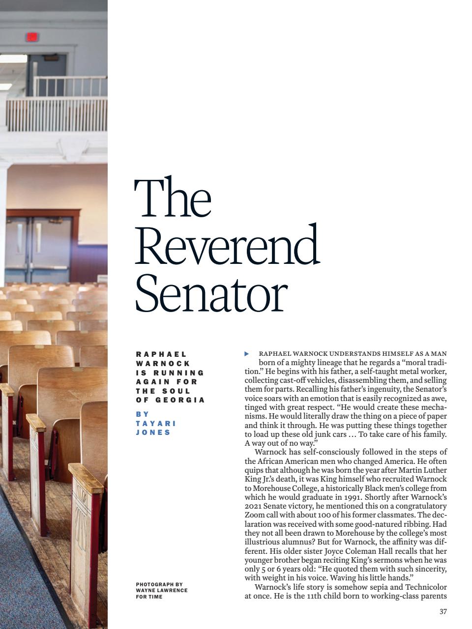 TIME Magazine Europe Preview Pages