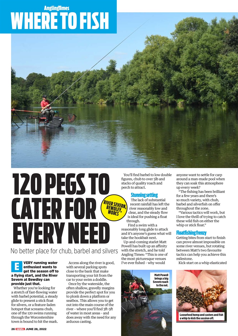 Angling Times Preview Pages