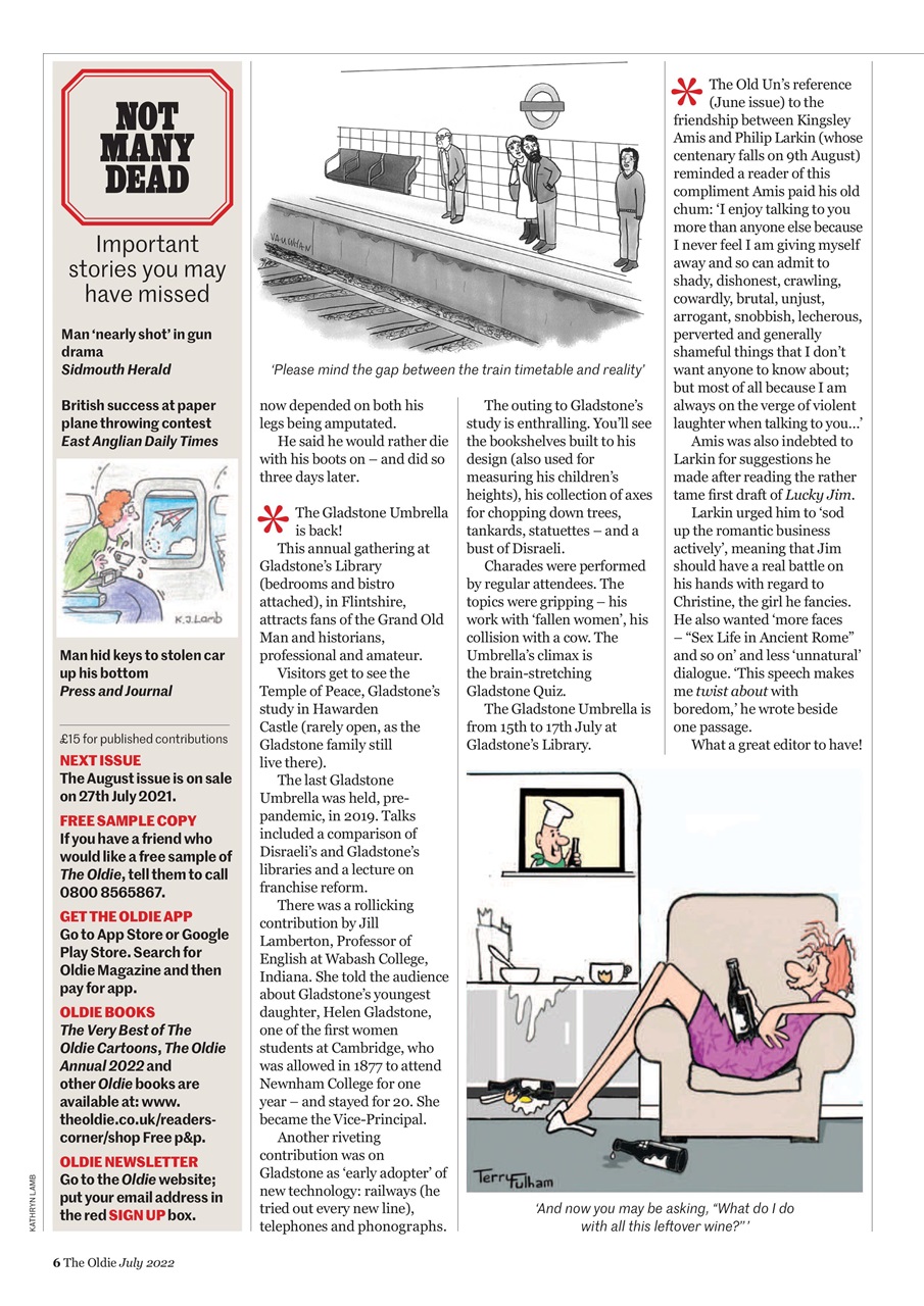 The Oldie Preview Pages