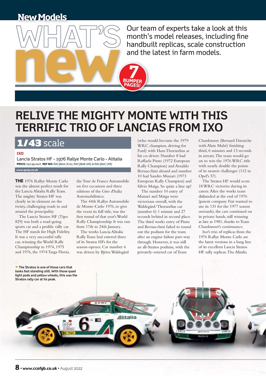 Diecast Collector Preview Pages