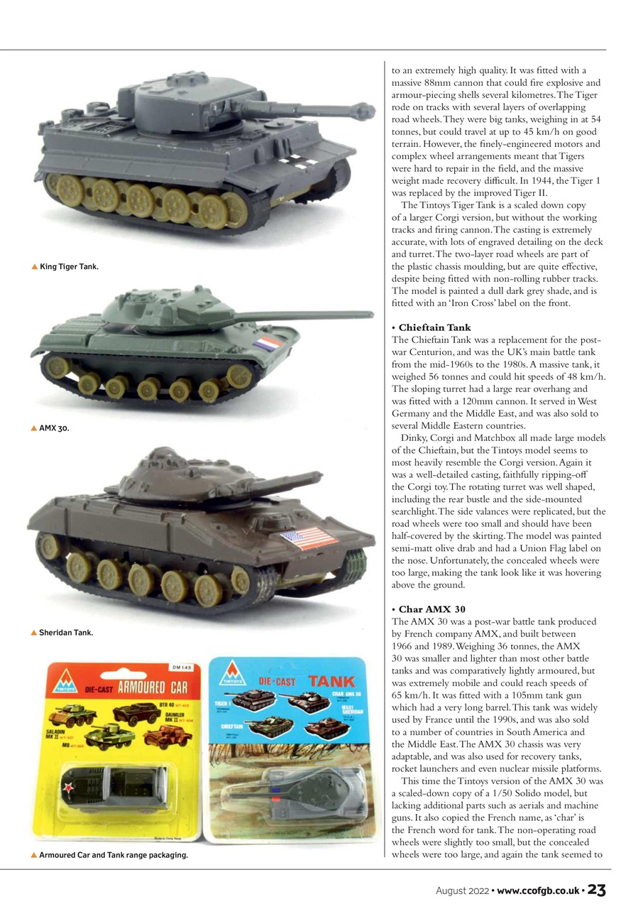Diecast Collector Preview Pages