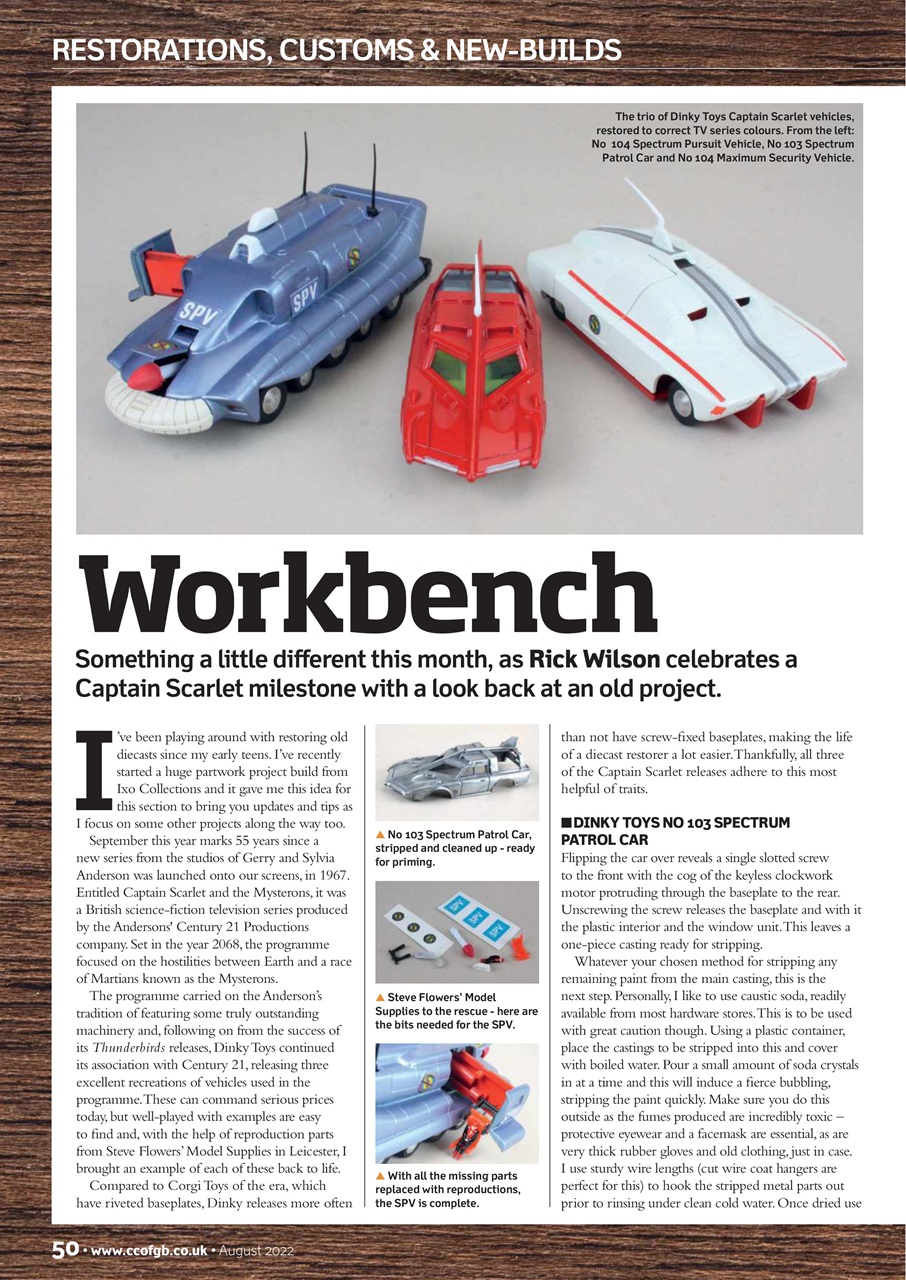 Diecast Collector Preview Pages