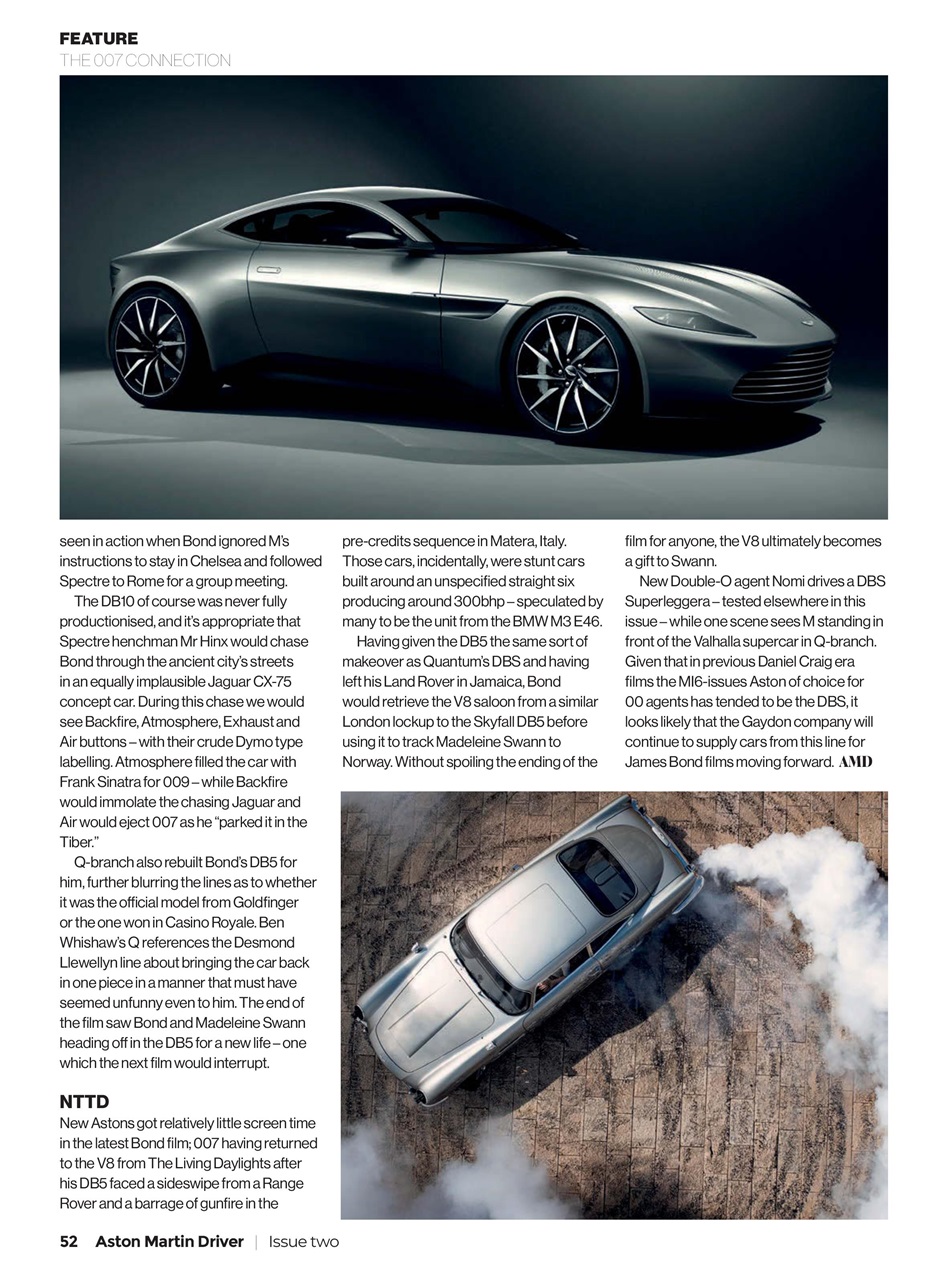 Aston Martin Driver Preview Pages