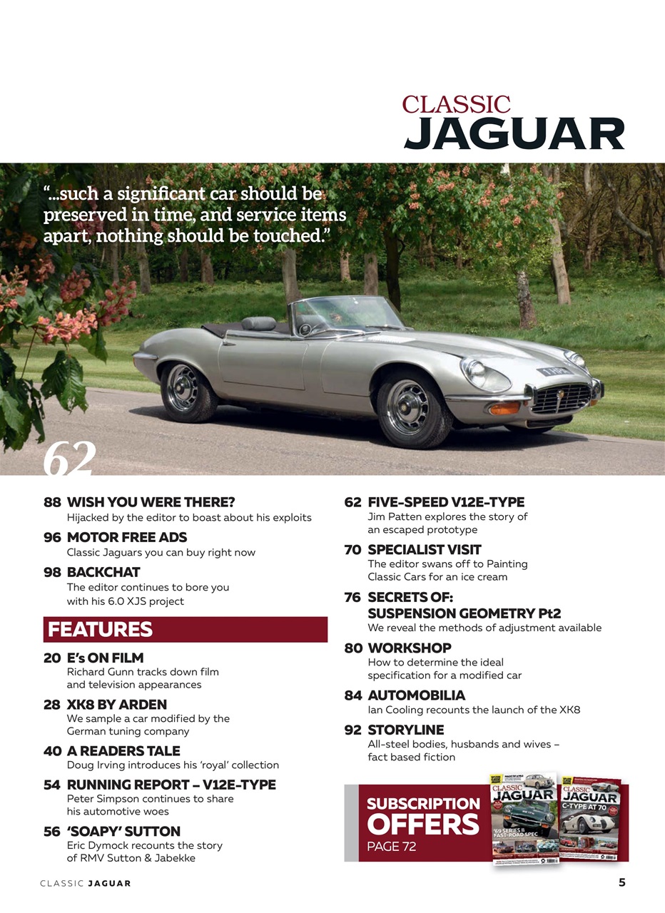 Classic Jaguar Preview Pages
