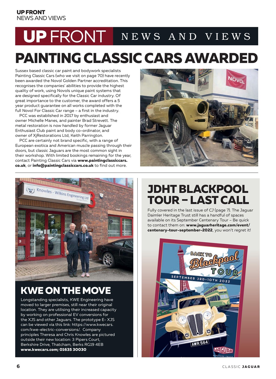 Classic Jaguar Preview Pages