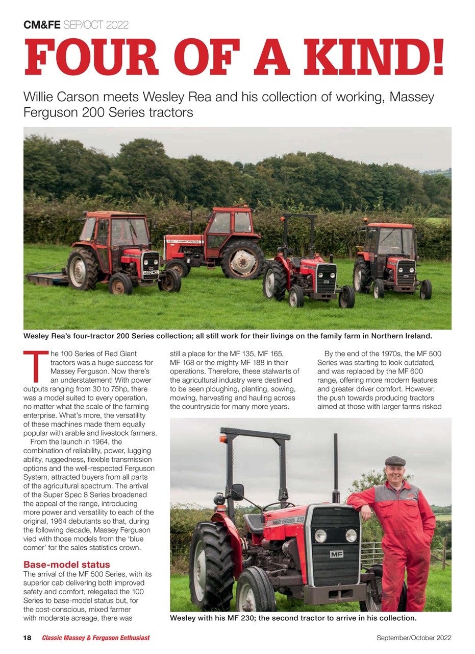 Classic Massey Preview Pages
