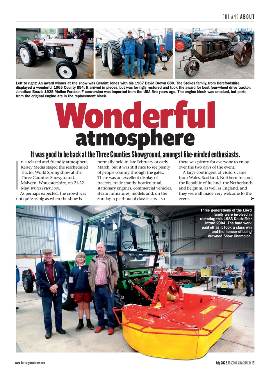 Tractor & Machinery Preview Pages