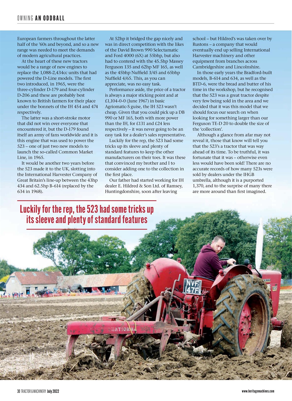 Tractor & Machinery Preview Pages