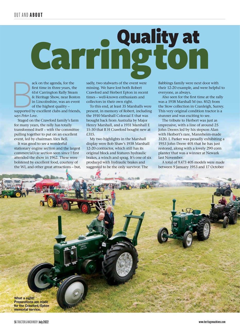 Tractor & Machinery Preview Pages