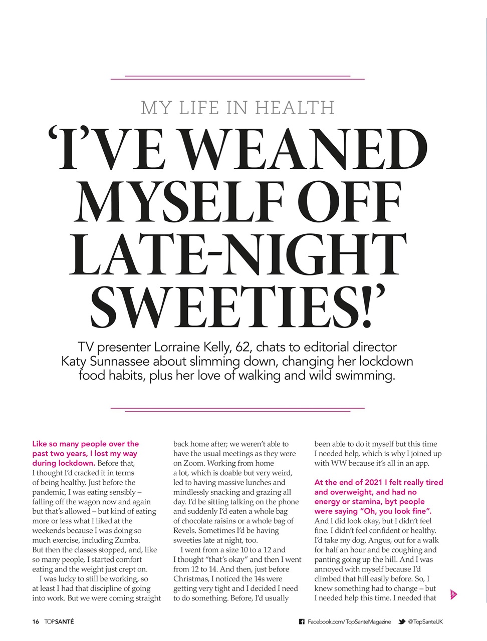 Top Sante Preview Pages