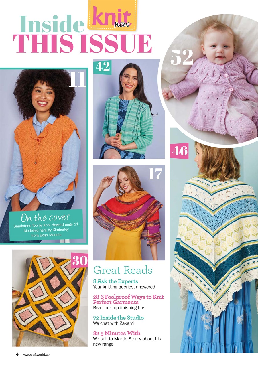 Knit Now Preview Pages