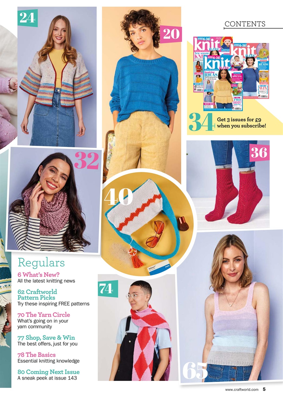 Knit Now Preview Pages