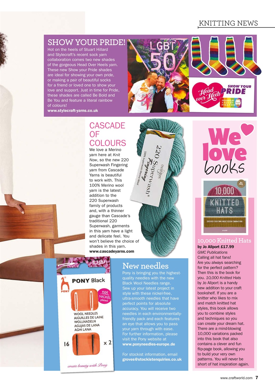 Knit Now Preview Pages