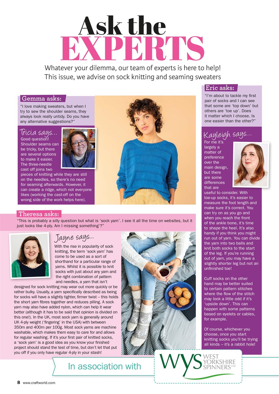 Knit Now Preview Pages