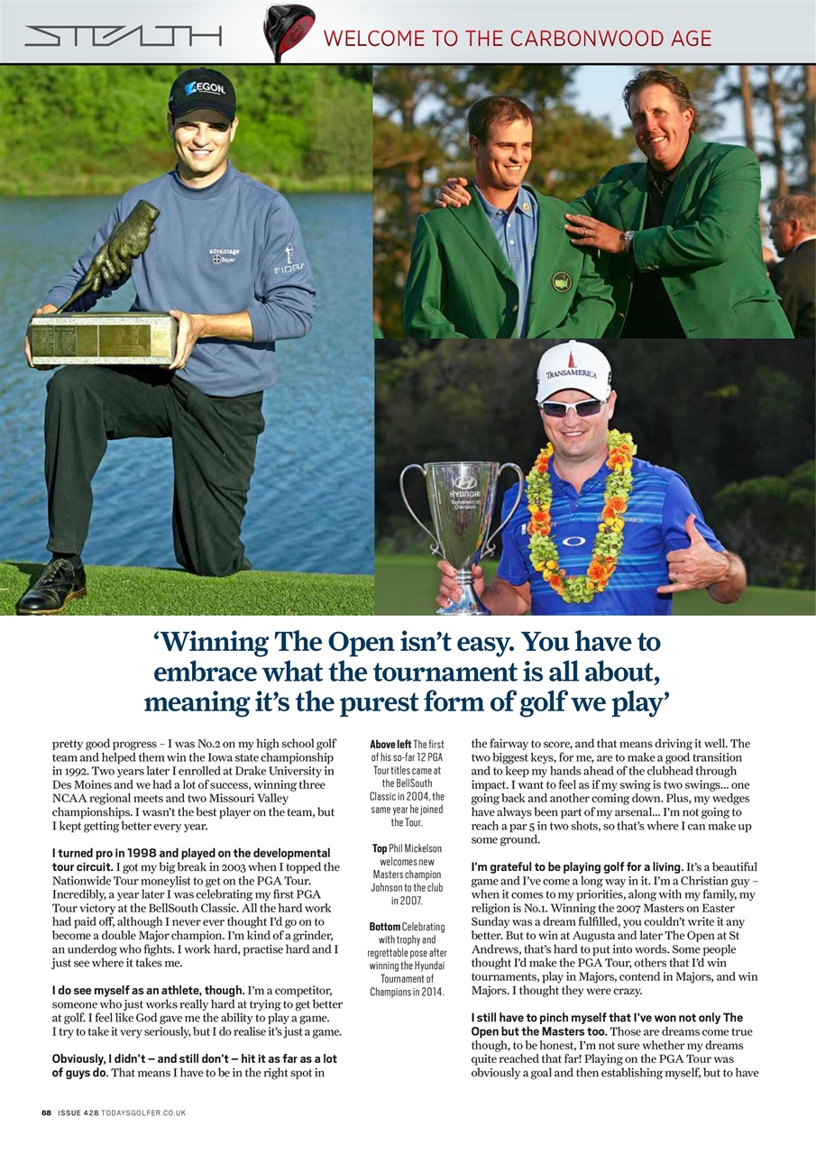 Today's Golfer Preview Pages