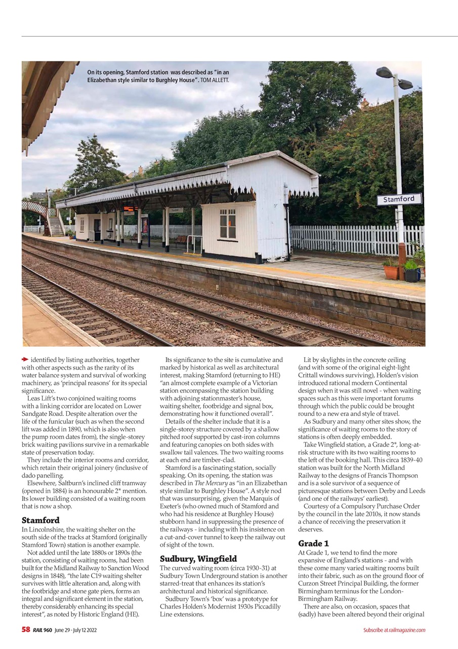 Rail Preview Pages
