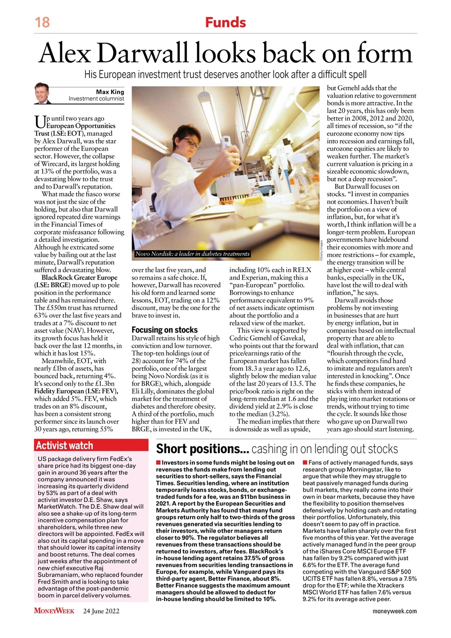 MoneyWeek Preview Pages