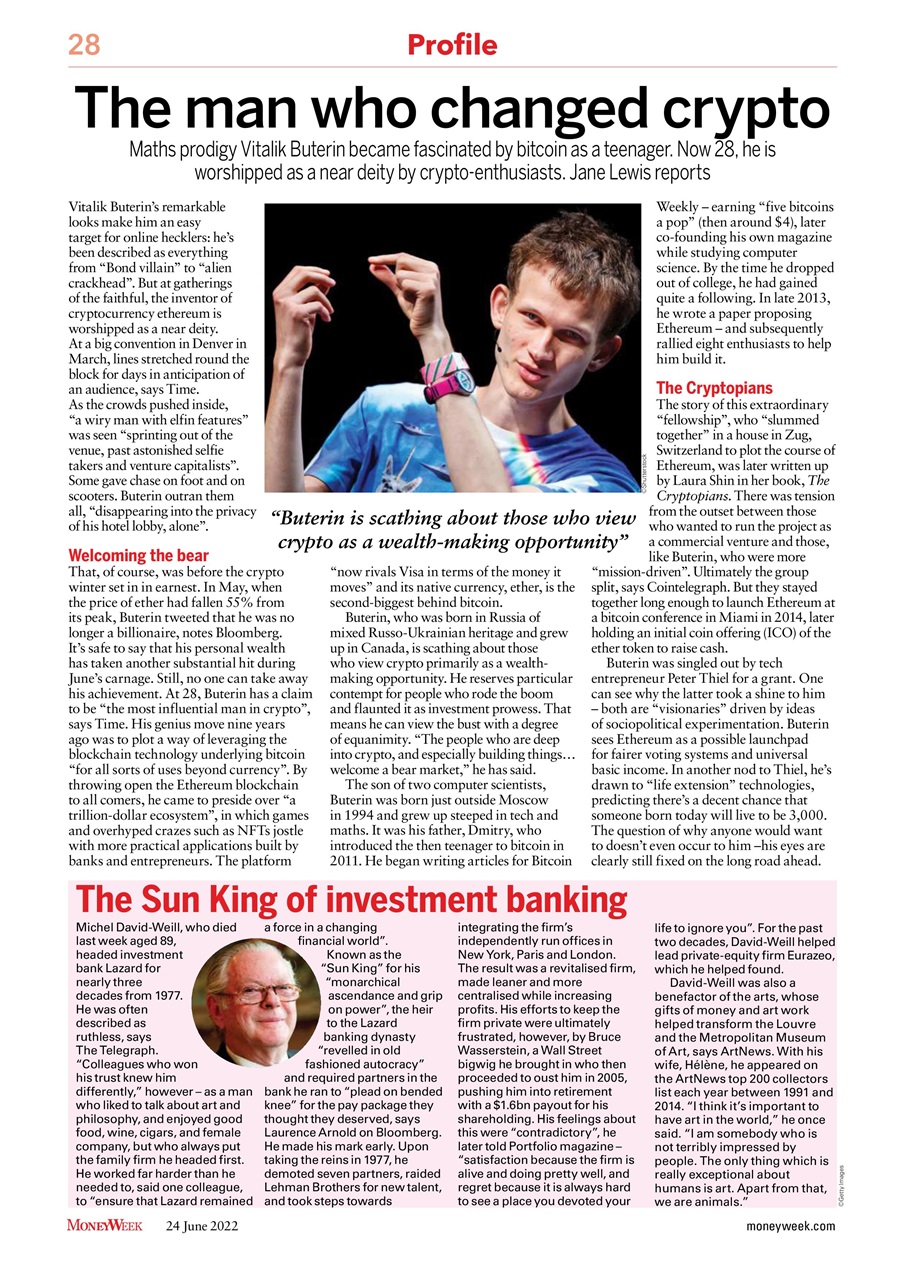 MoneyWeek Preview Pages