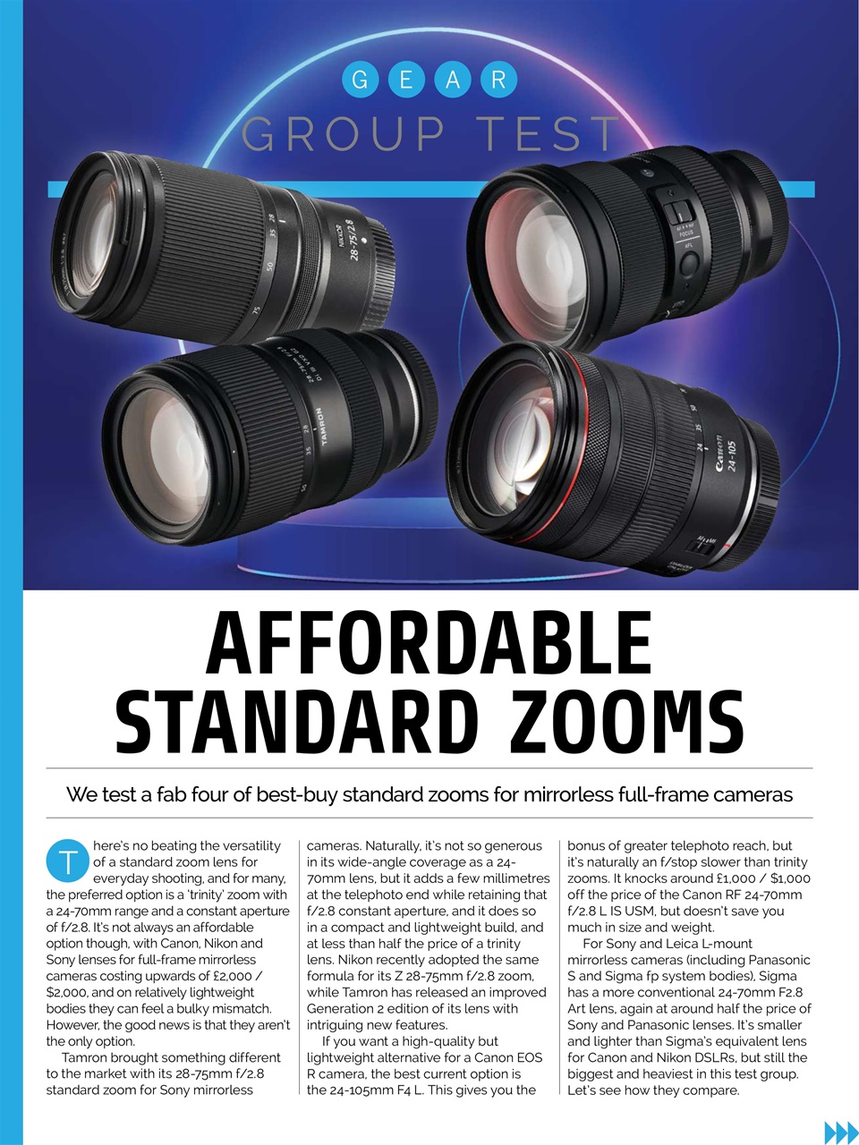 Photography Week Preview Pages