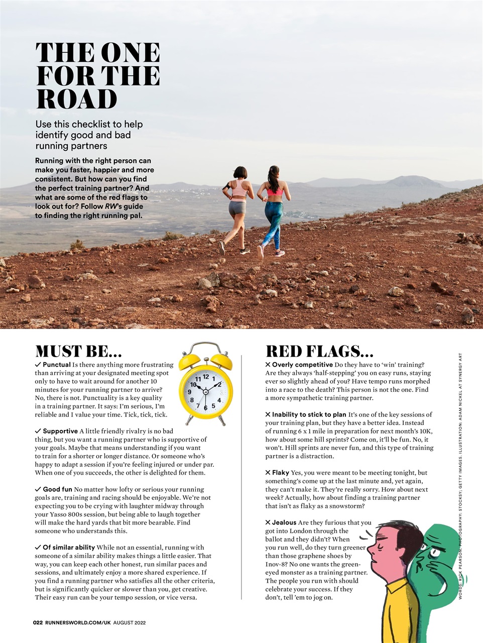 Runner's World Preview Pages