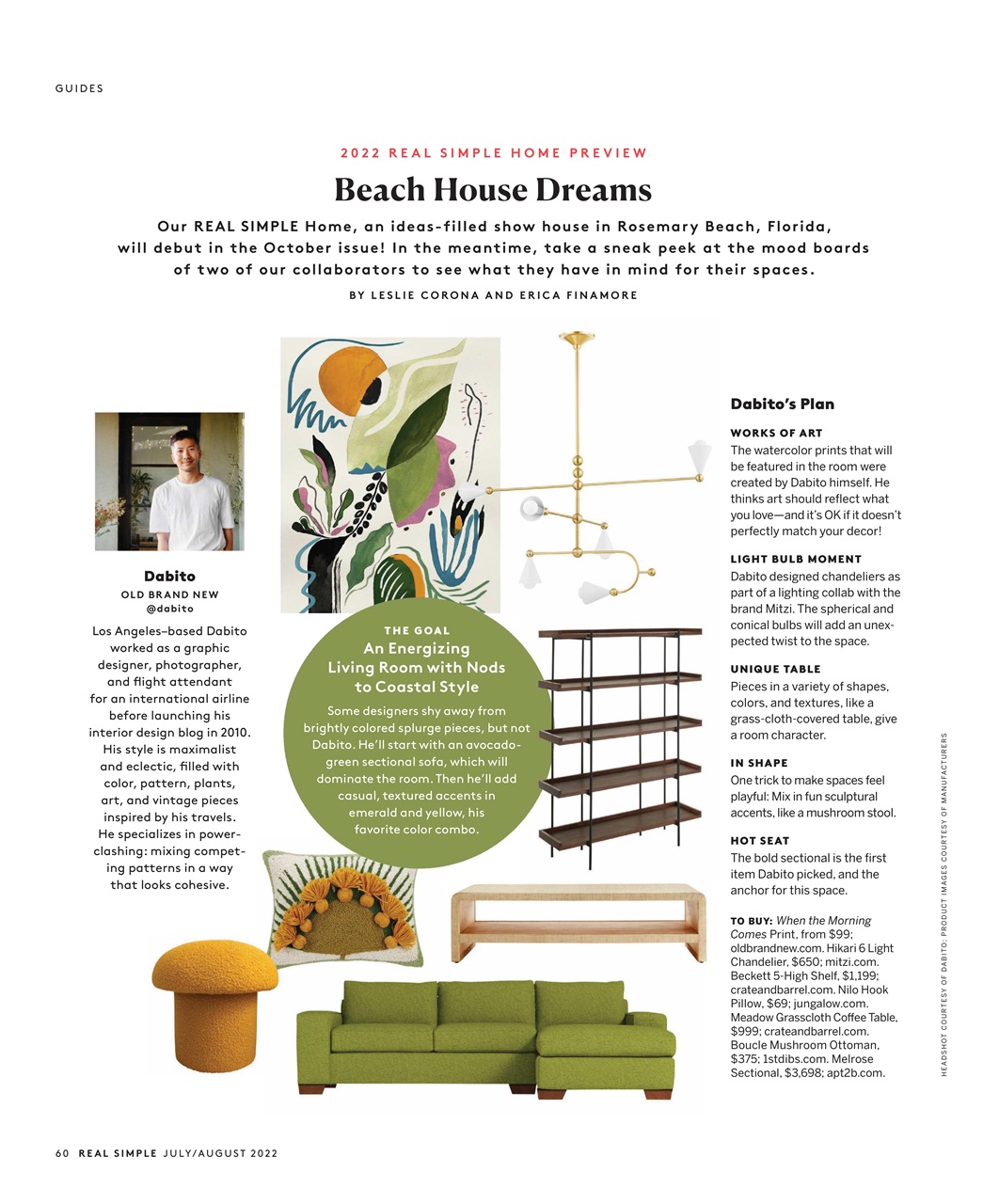 Real Simple Preview Pages