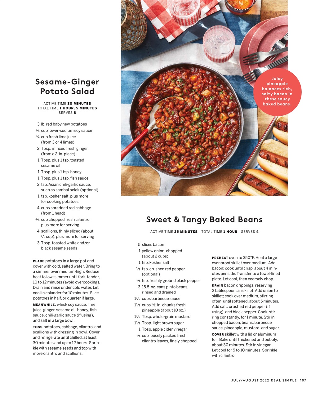 Real Simple Preview Pages