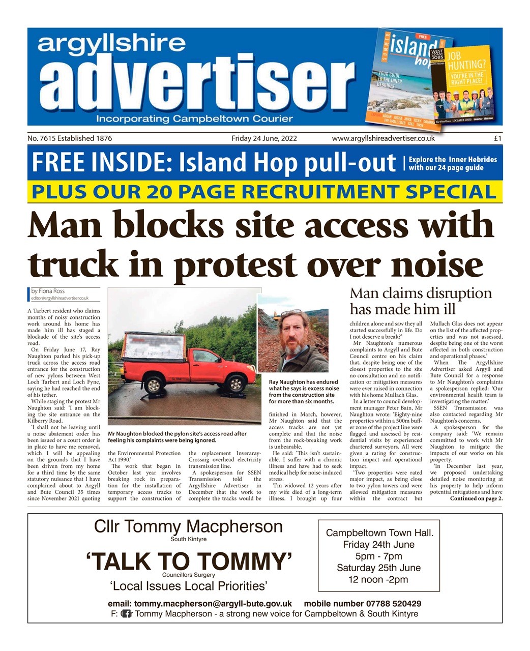 Argyllshire Advertiser Preview Pages