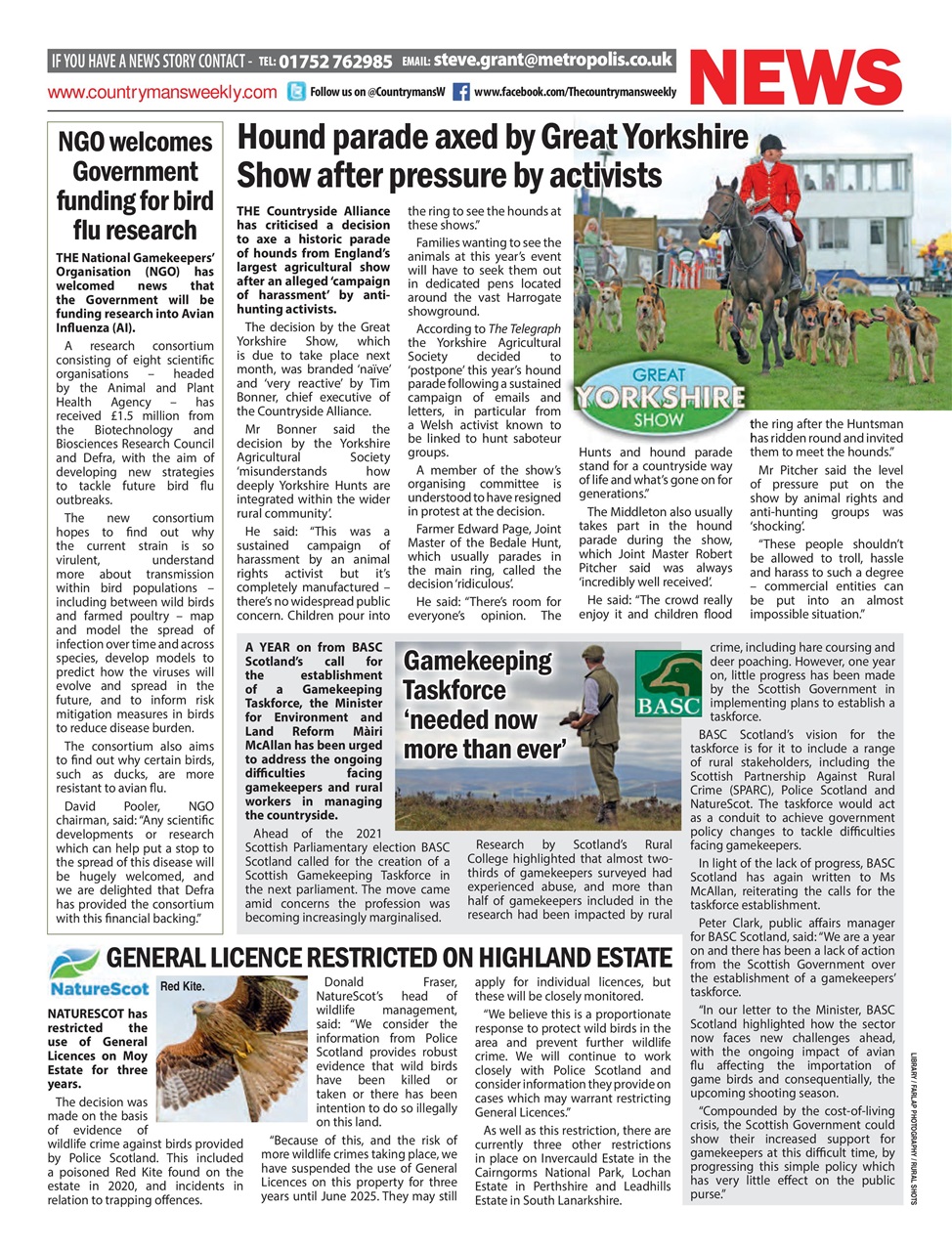 Countryman's Weekly Preview Pages