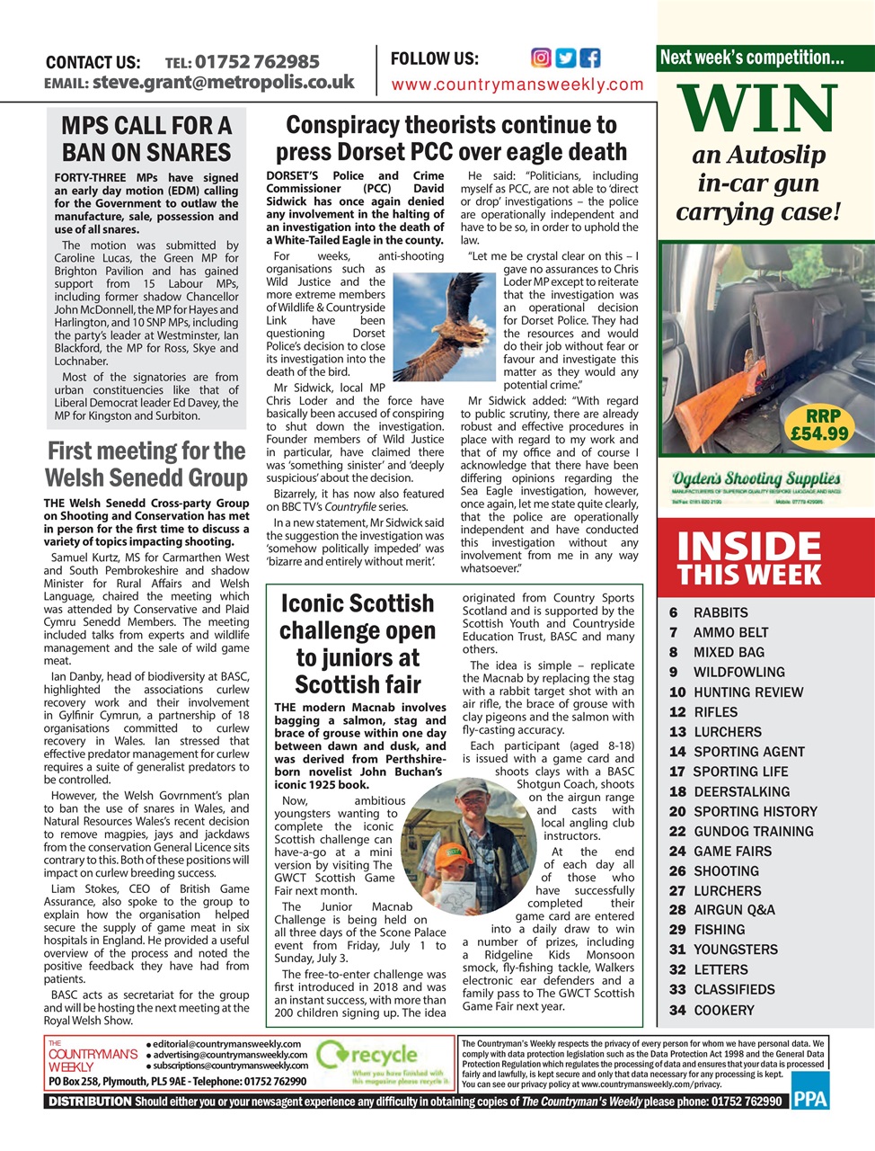 Countryman's Weekly Preview Pages