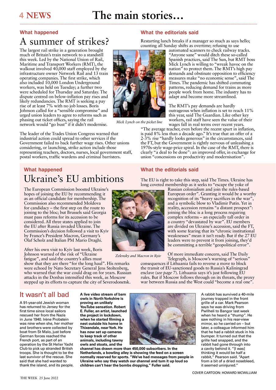 The Week Preview Pages