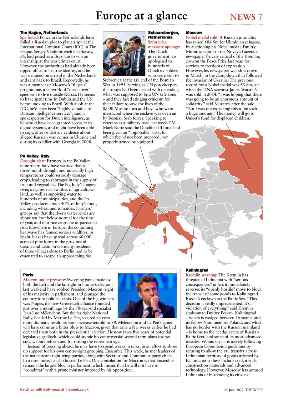 The Week Preview Pages