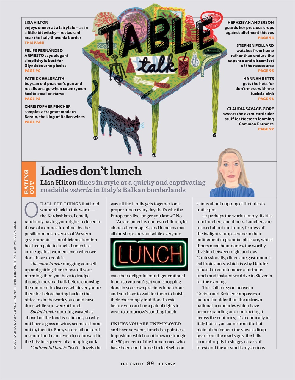 The Critic Preview Pages