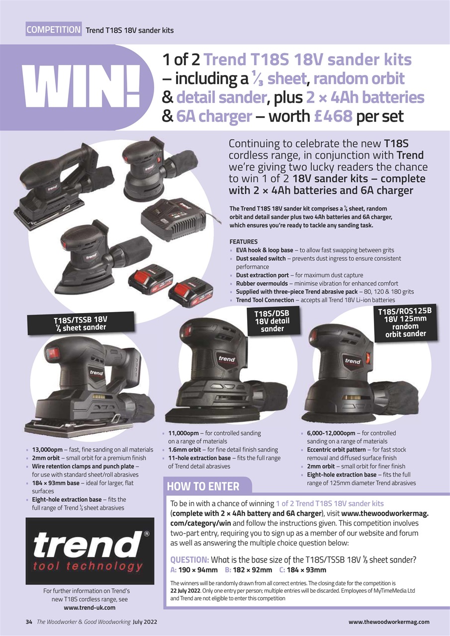 The Woodworker Magazine Preview Pages