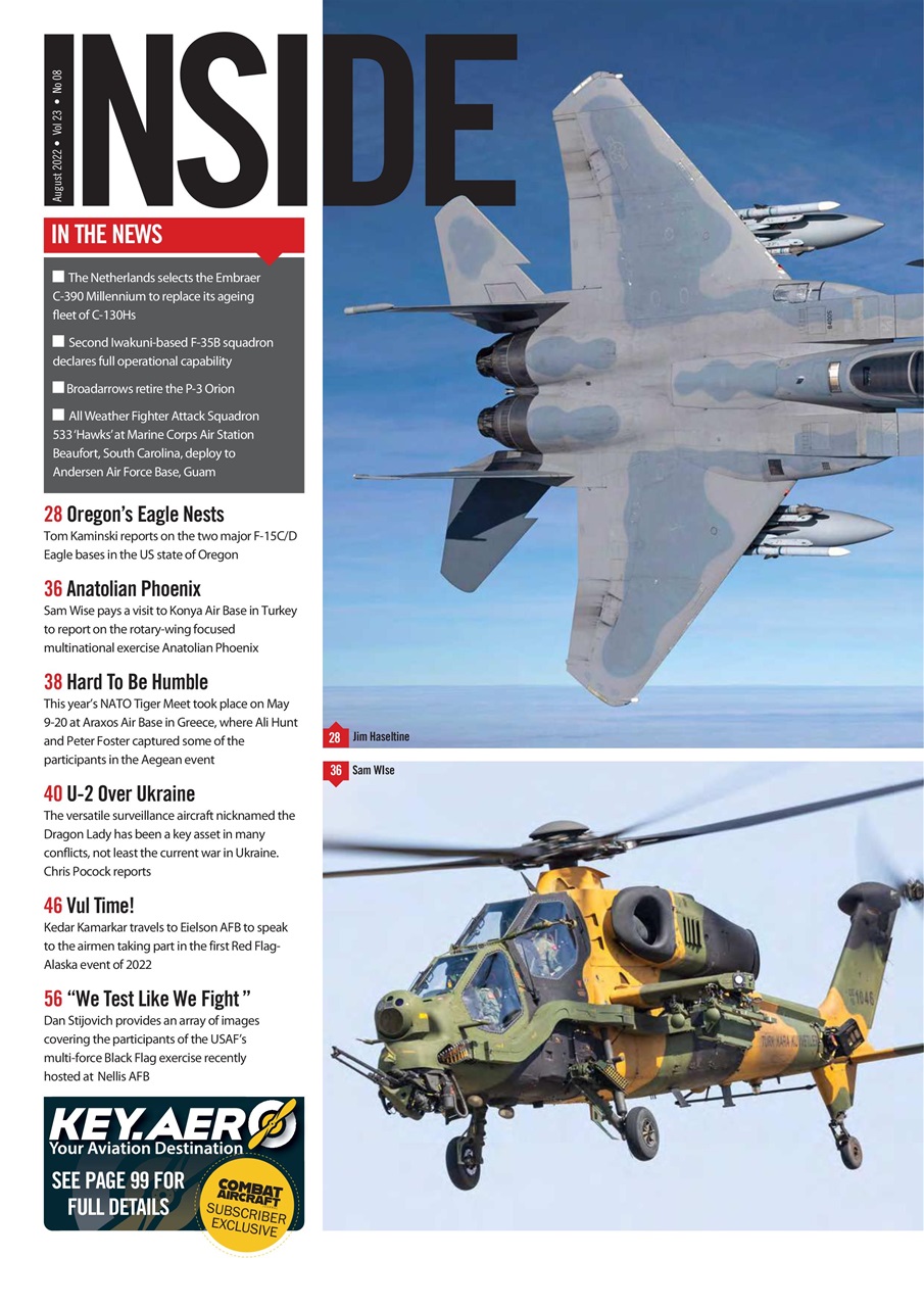 Combat Aircraft Journal Preview Pages