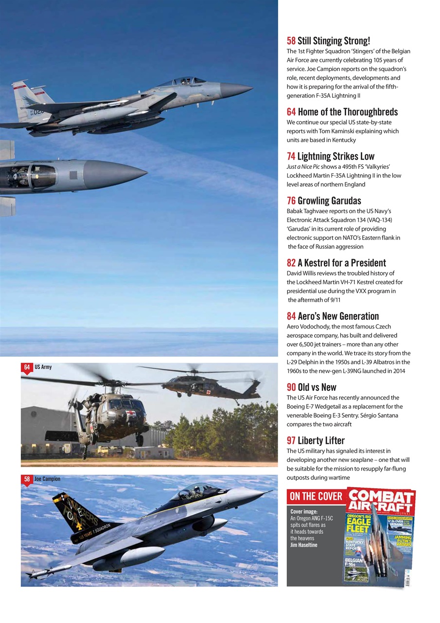 Combat Aircraft Journal Preview Pages
