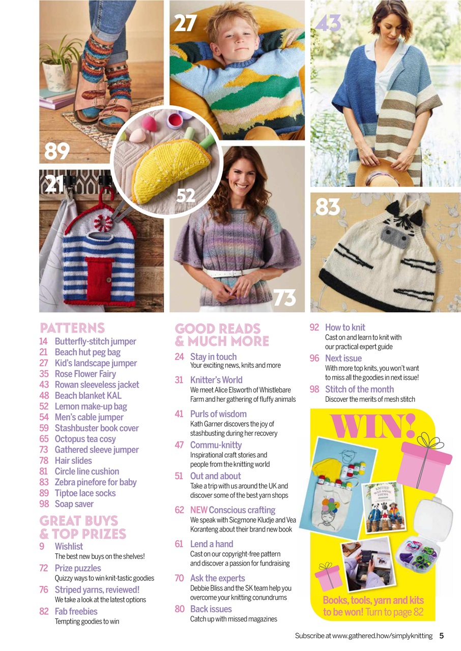 Simply Knitting Preview Pages