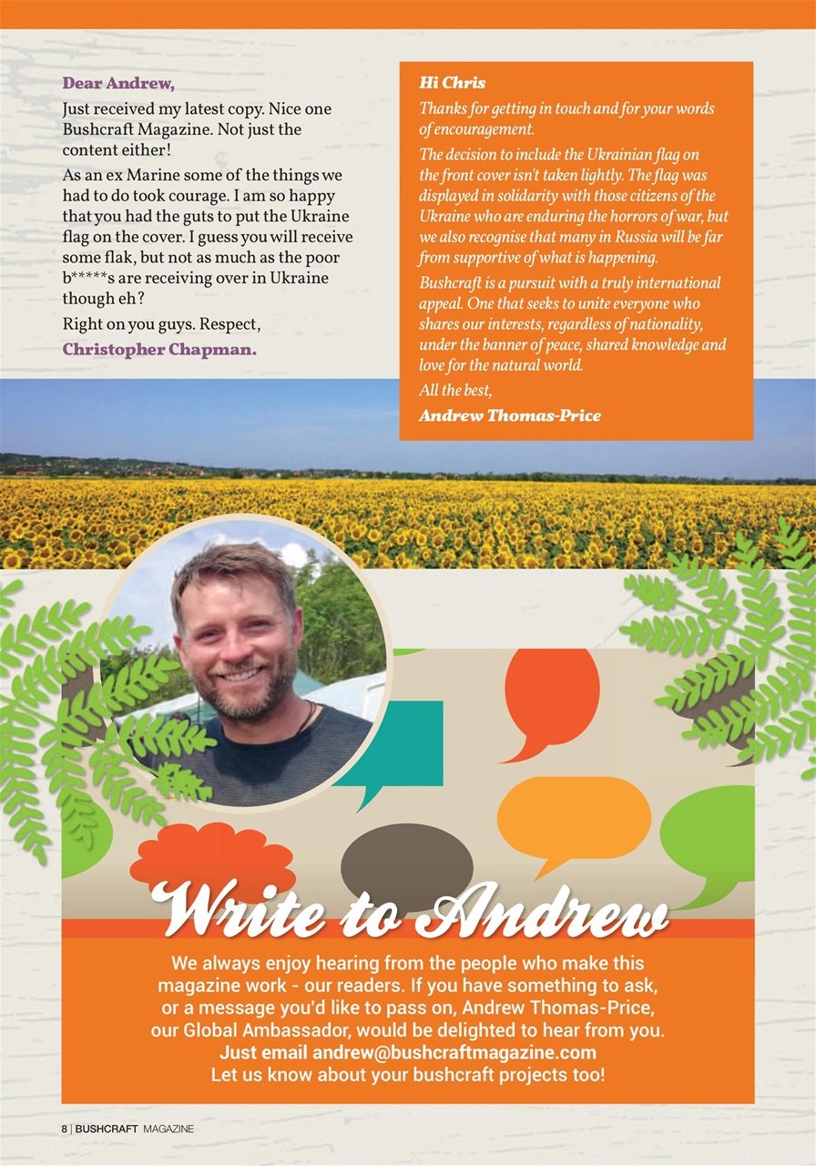 Bushcraft & Survival Skills Magazine Preview Pages