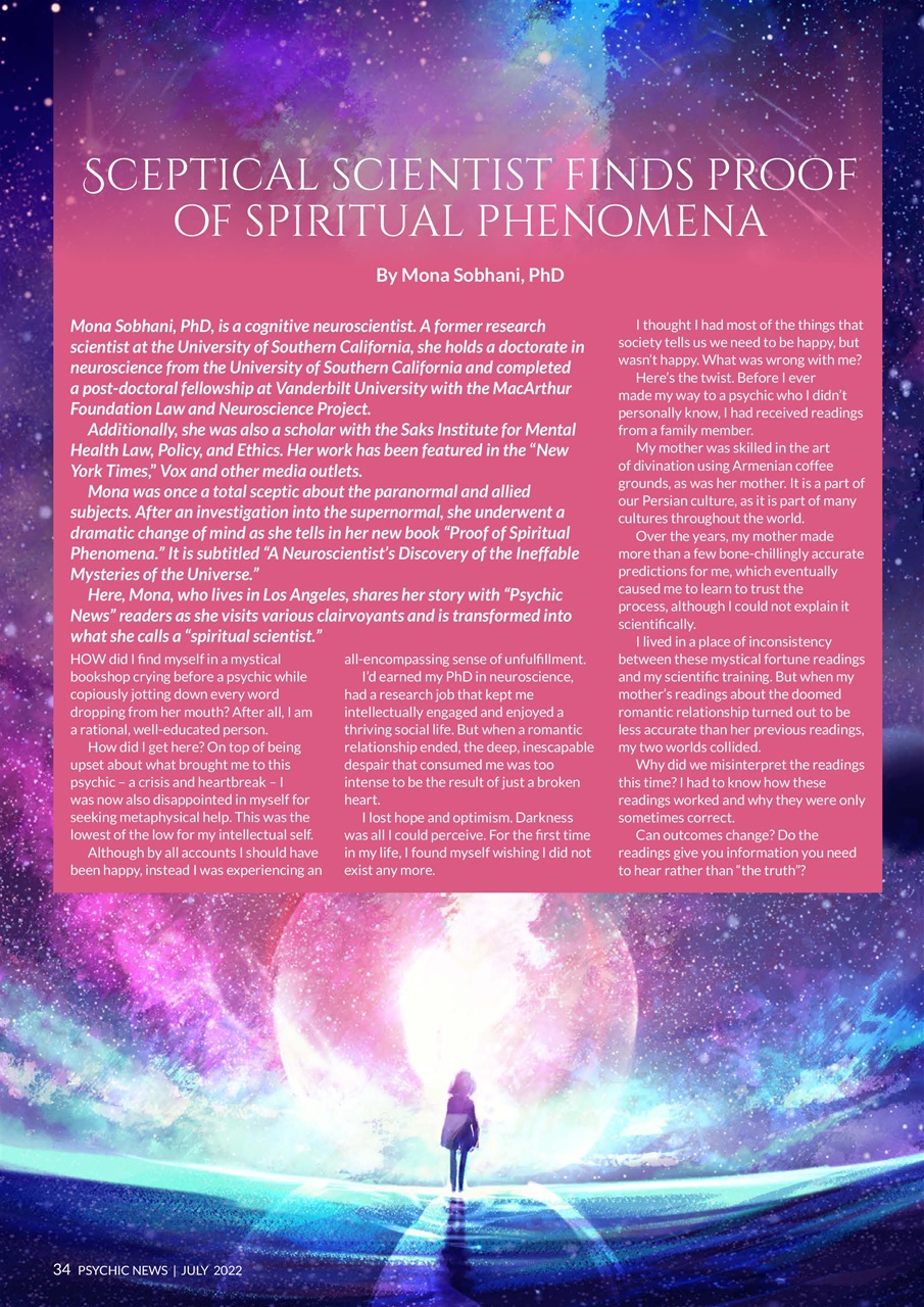 Psychic News Preview Pages