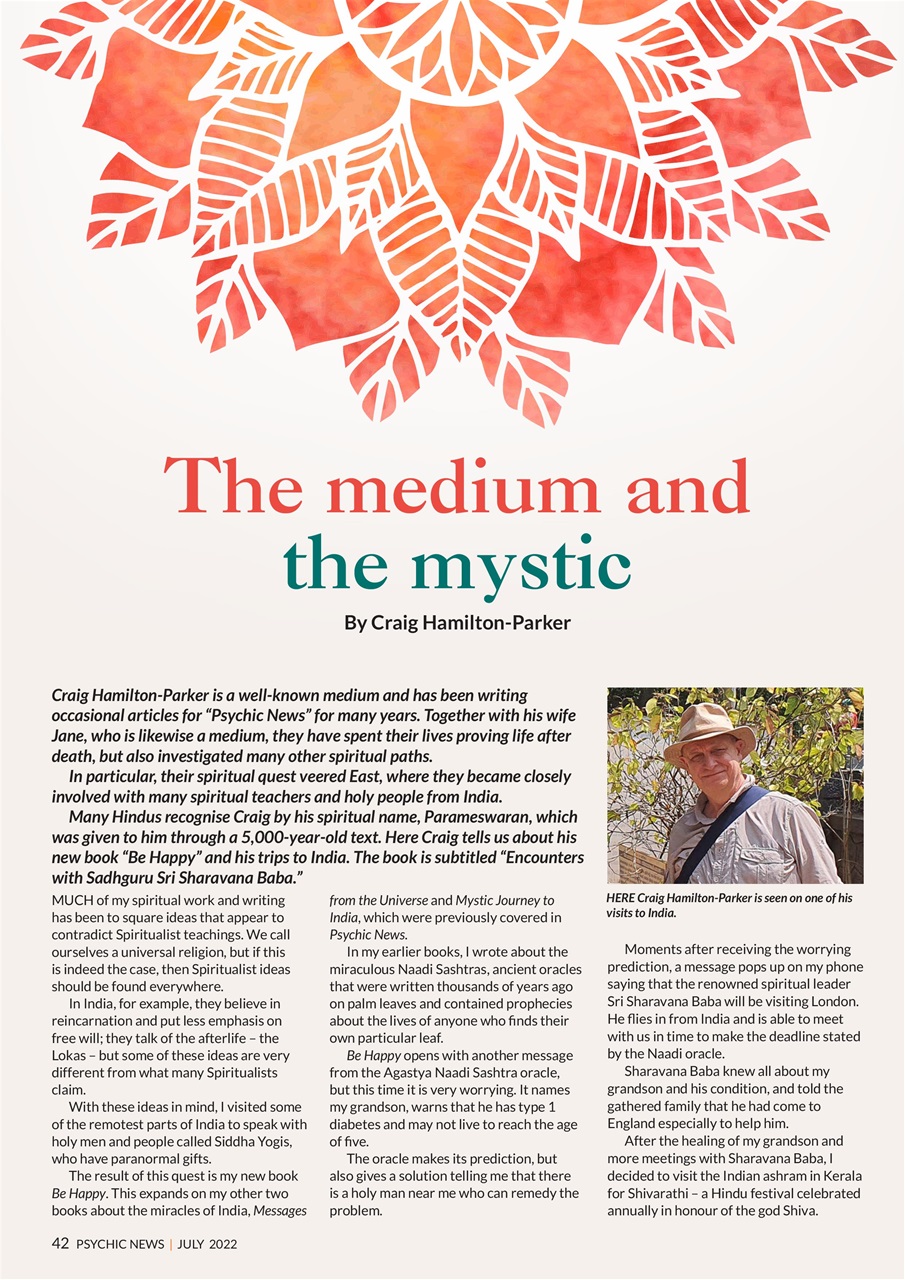 Psychic News Preview Pages
