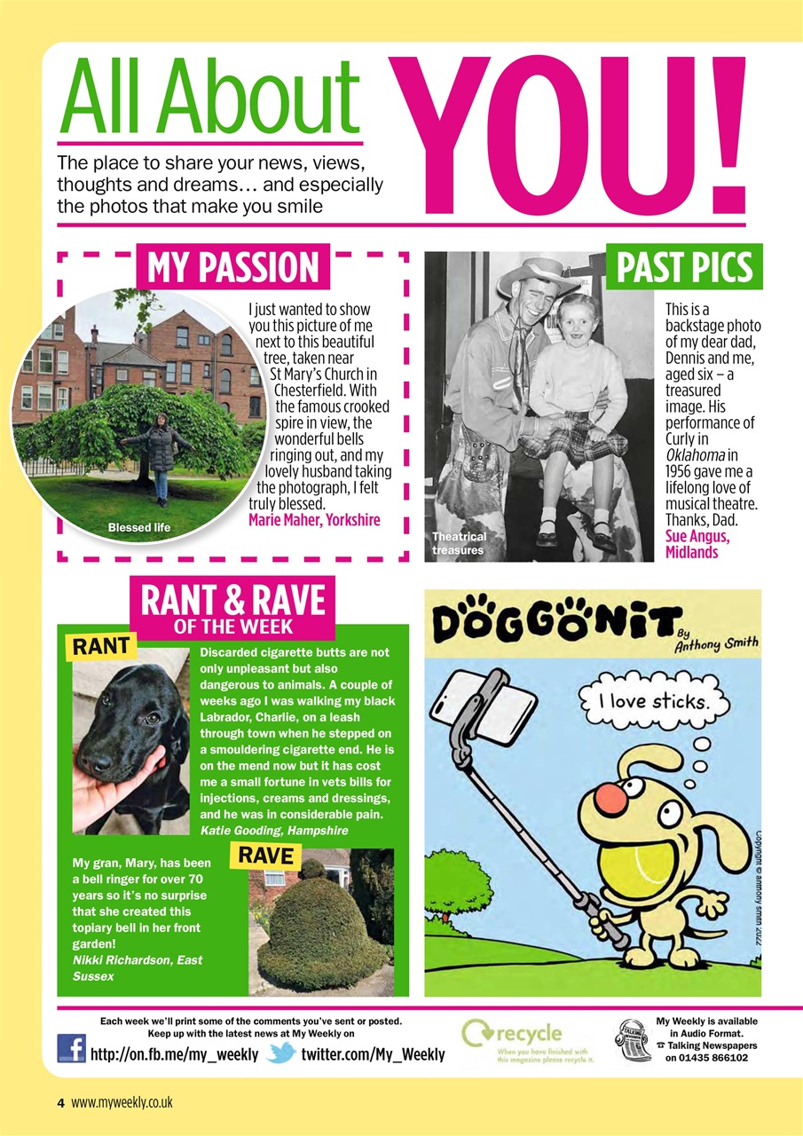 My Weekly Preview Pages