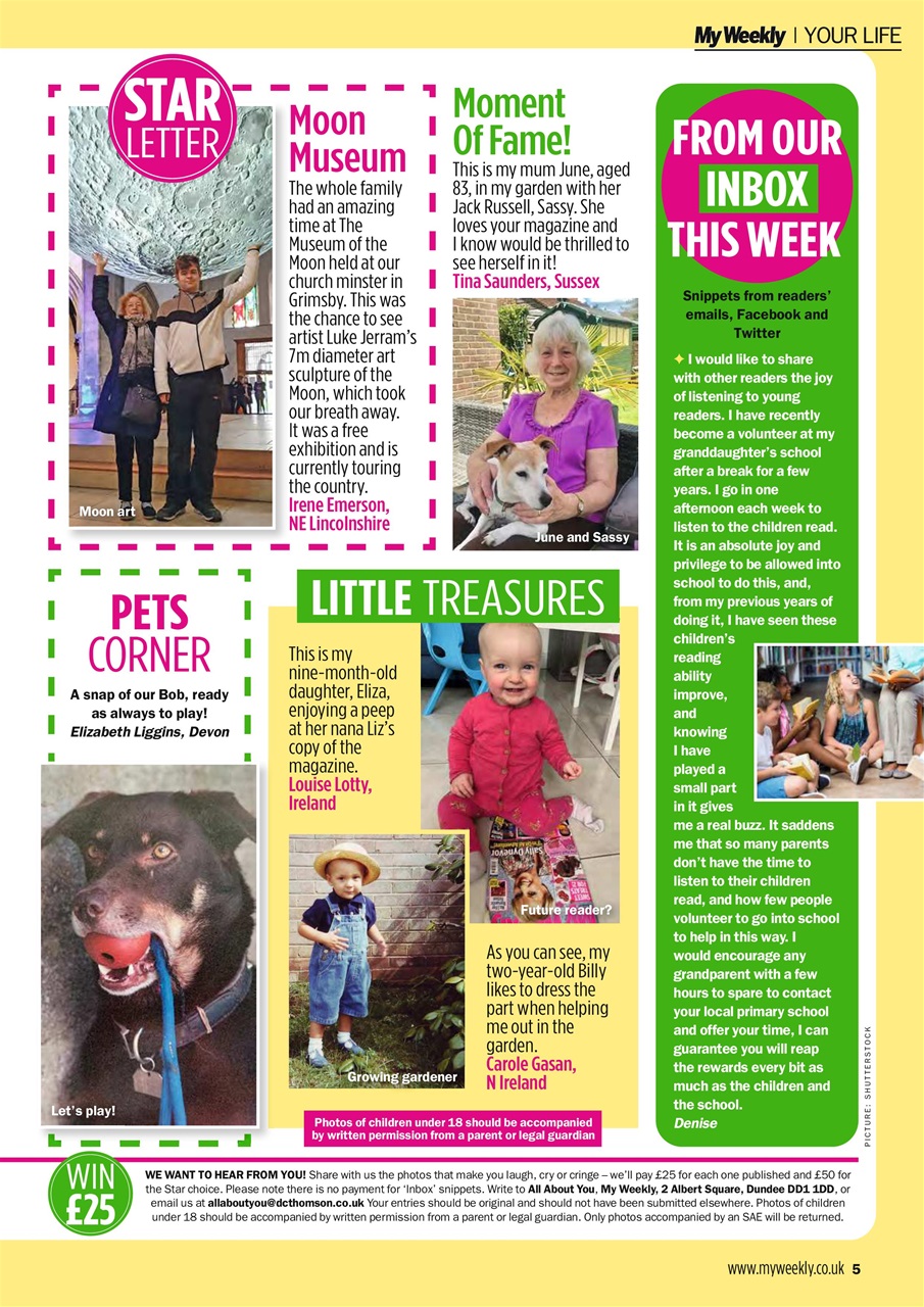 My Weekly Preview Pages