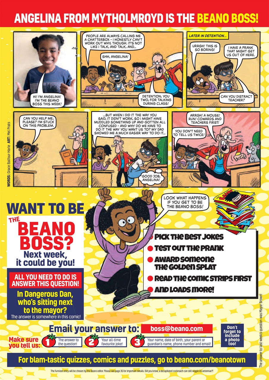 Beano Preview Pages