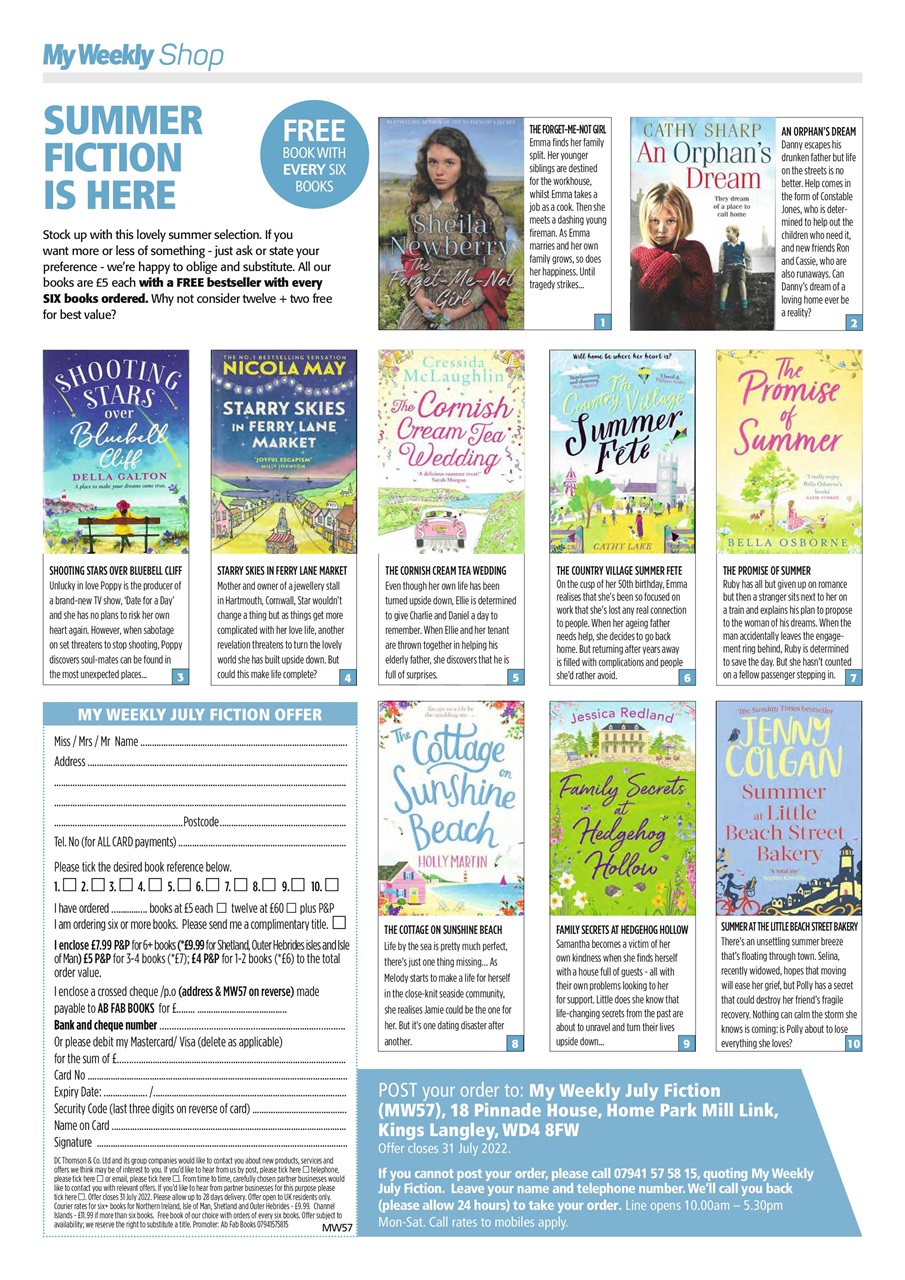 My Weekly Special Preview Pages