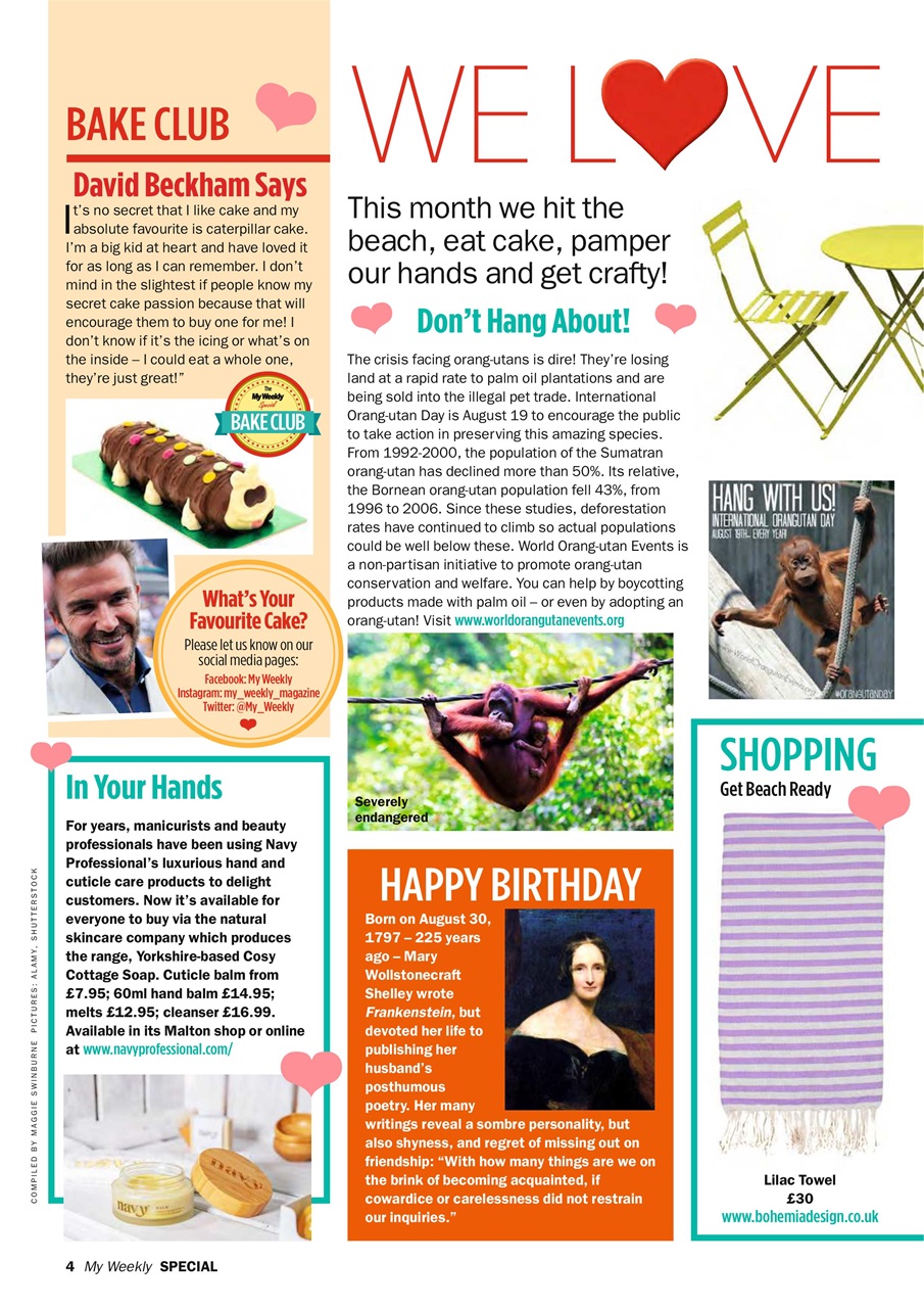 My Weekly Special Preview Pages