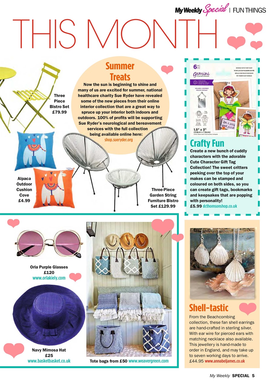 My Weekly Special Preview Pages